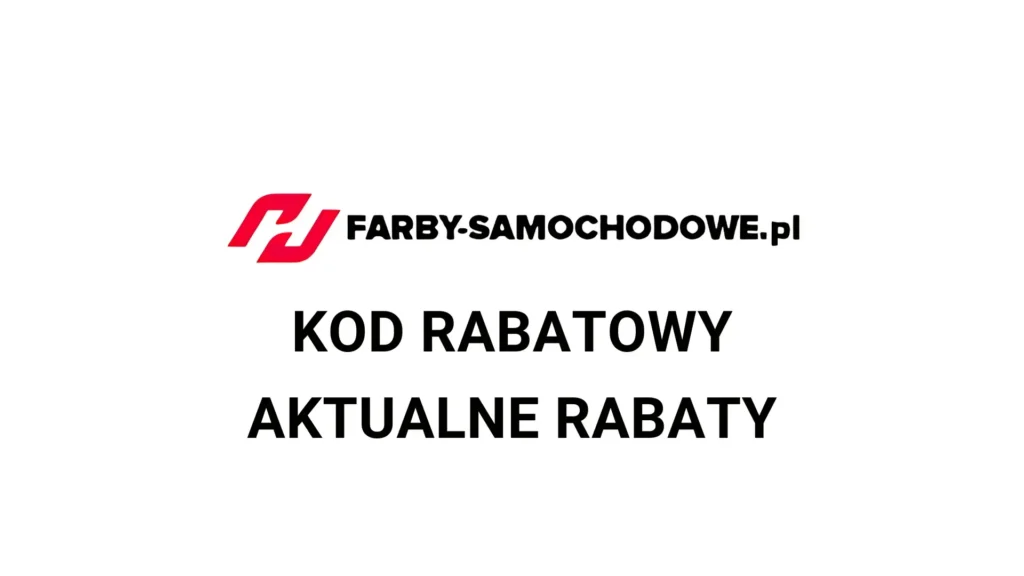 Farby samochodowe kod rabatowy